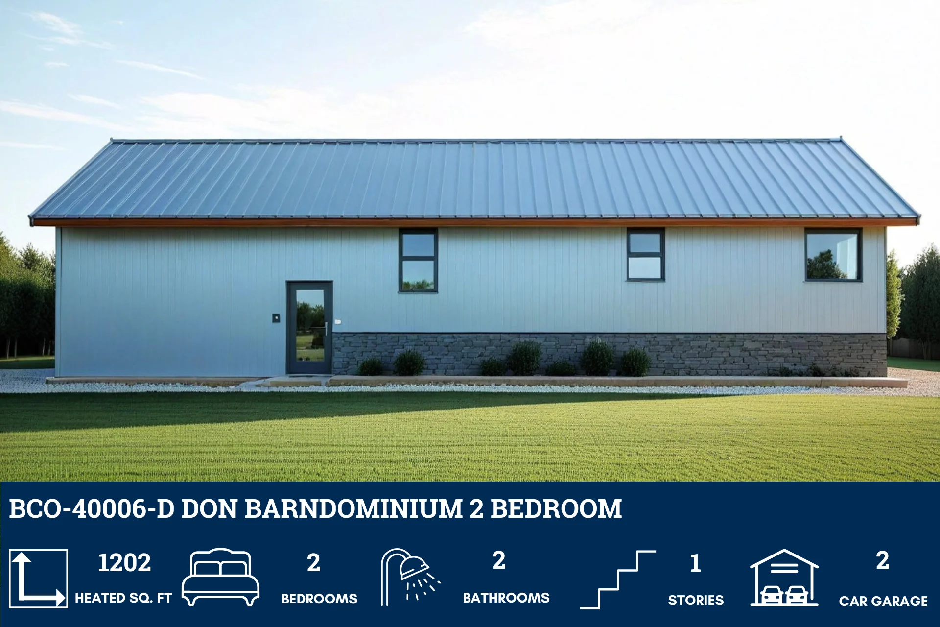 BCO-40006-D Don Barndominium House Plan - Image 4