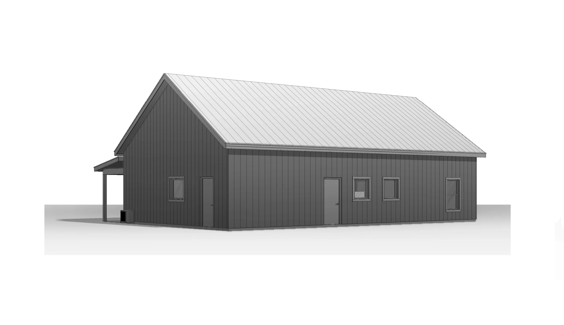 BCO-40156 Emily Barndominium House Plan - Image 16