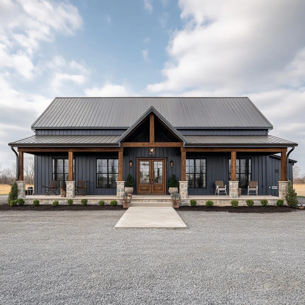 BCO-40183 Barndominium House Plan