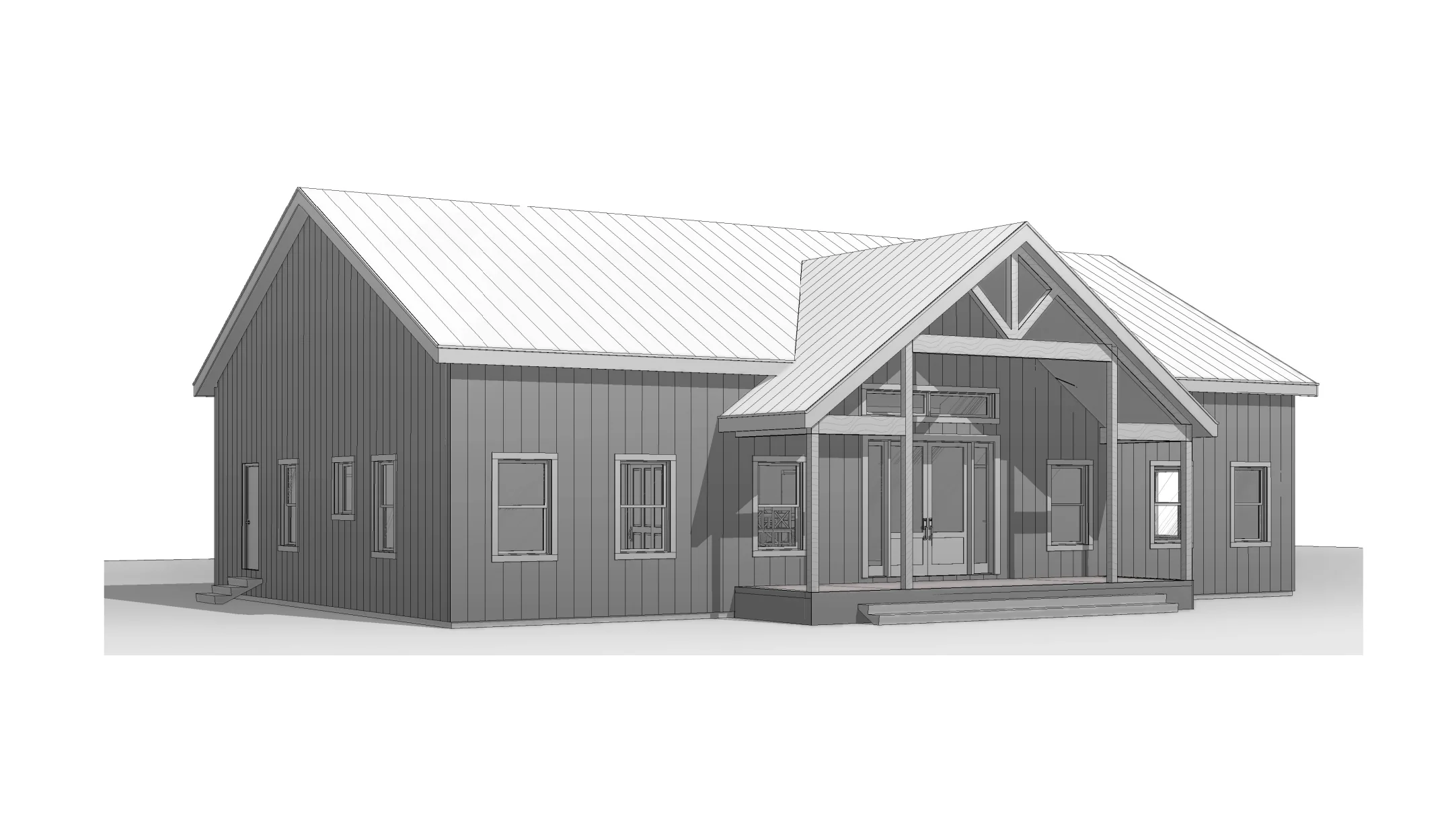 BCO-40186 Joshua Barndominium House Plan - Image 13