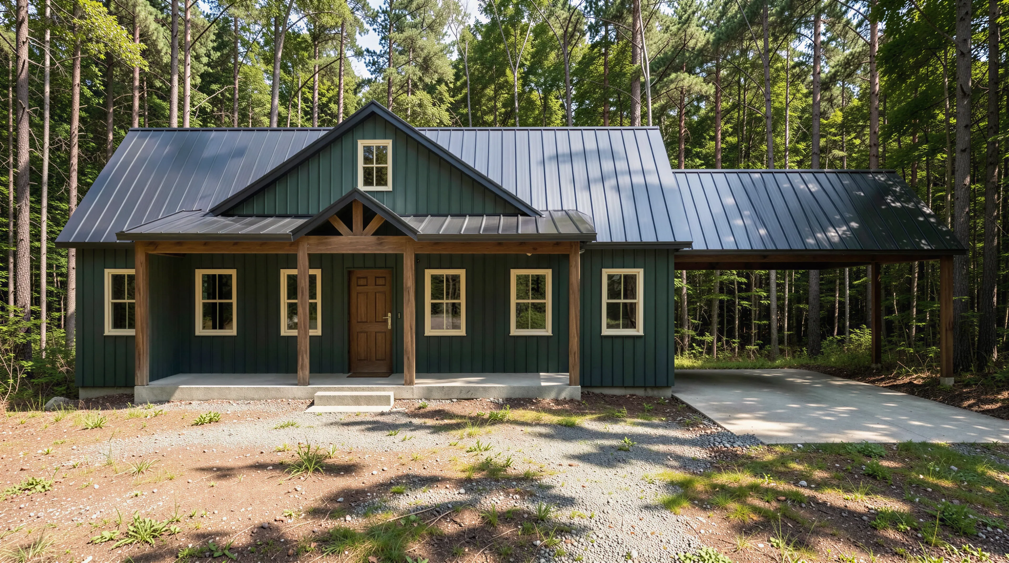 3 Bedroom Barndominium House Plans
