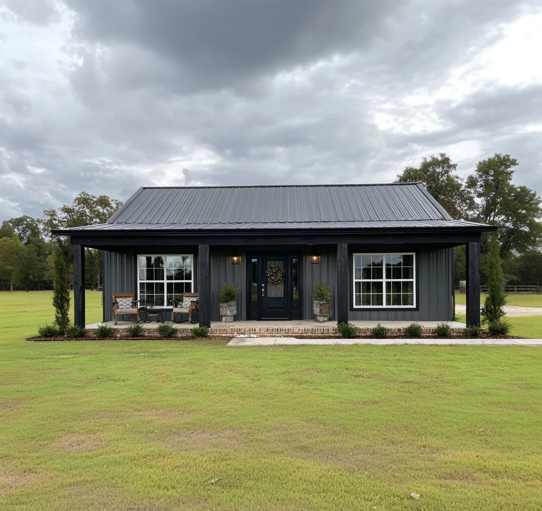 BCO-40200 Barndominium House Plan