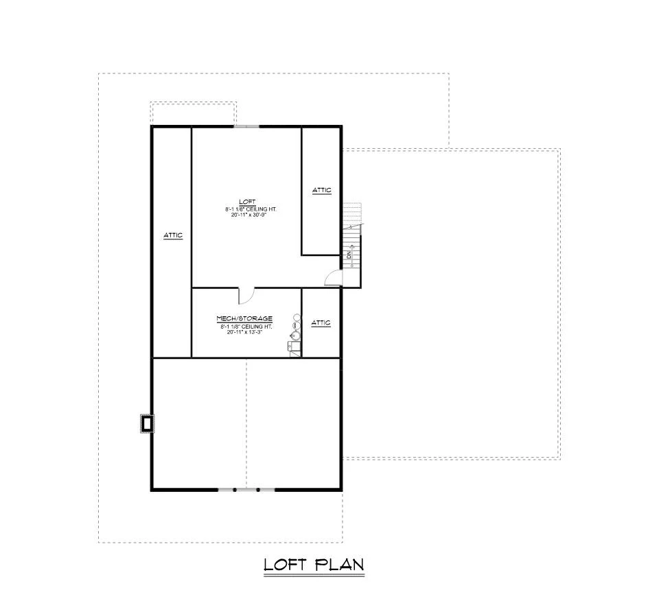 BG-20003-B Fairhaven Barndominium House Plan - Image 19
