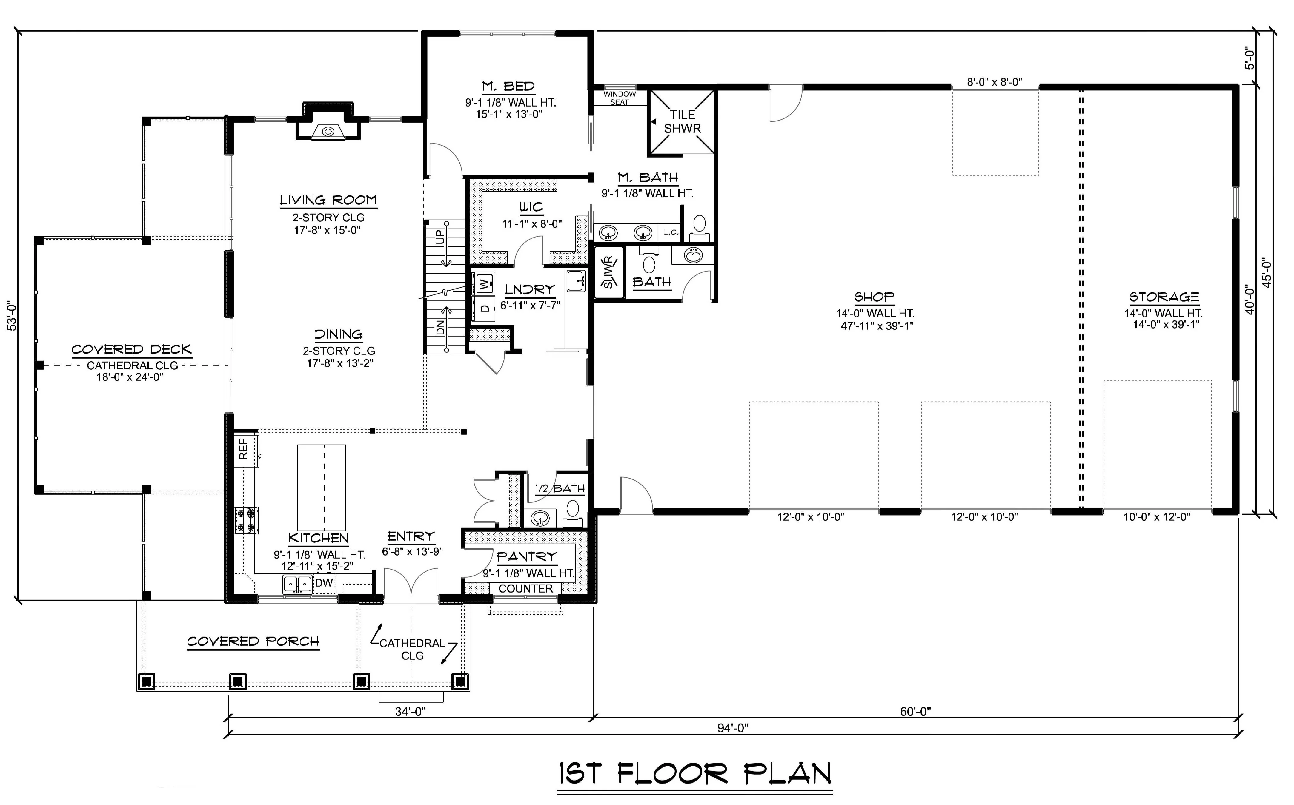 BG-20008 Harrison Barndominium House Plan - Image 16