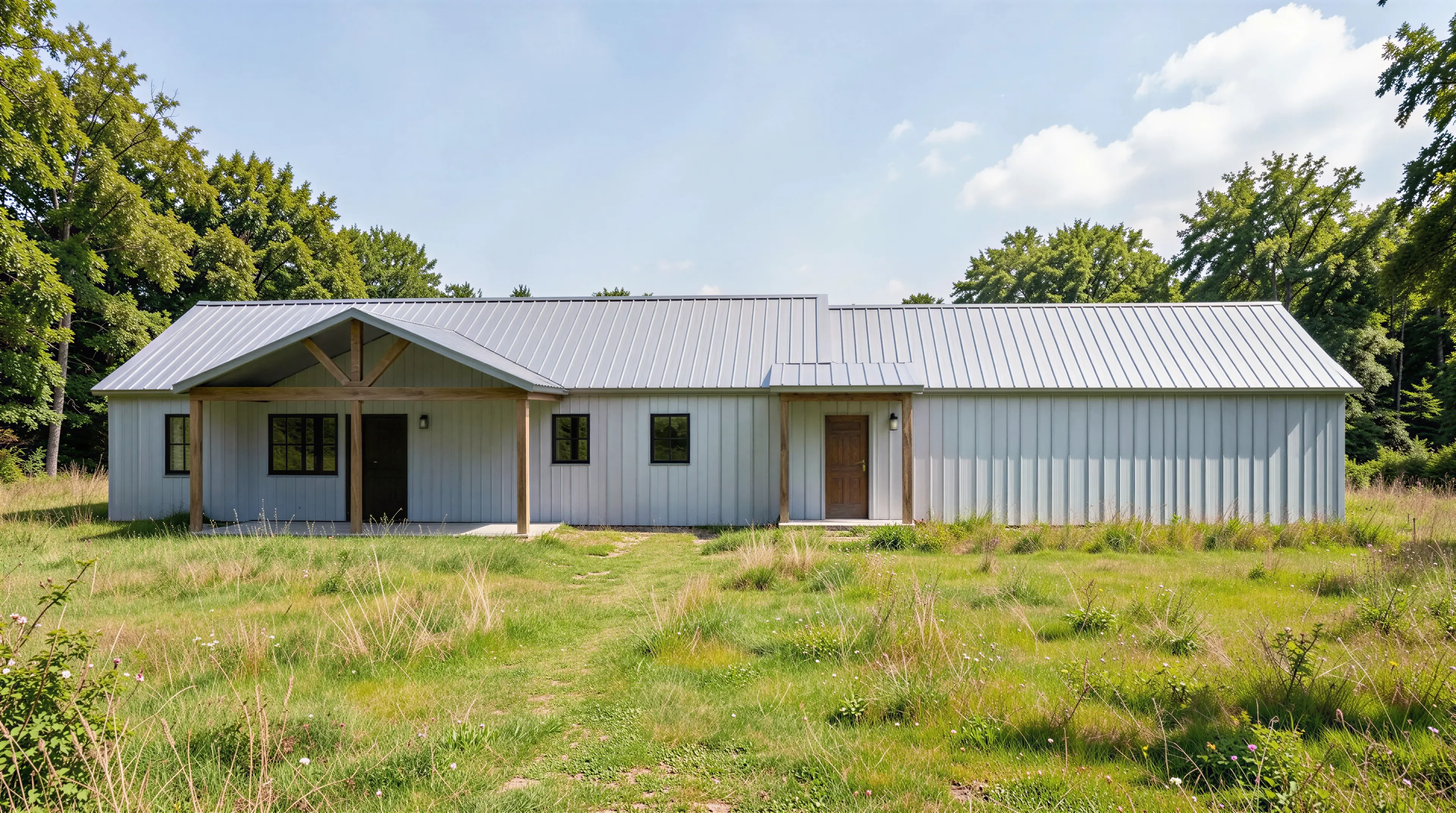 LP-3201 Zephyr Barndominium House Plan - Image 3
