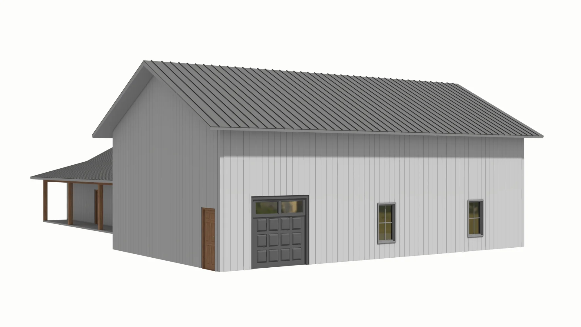 LP-3208-J Jesse Barndominium House Plan - Image 8