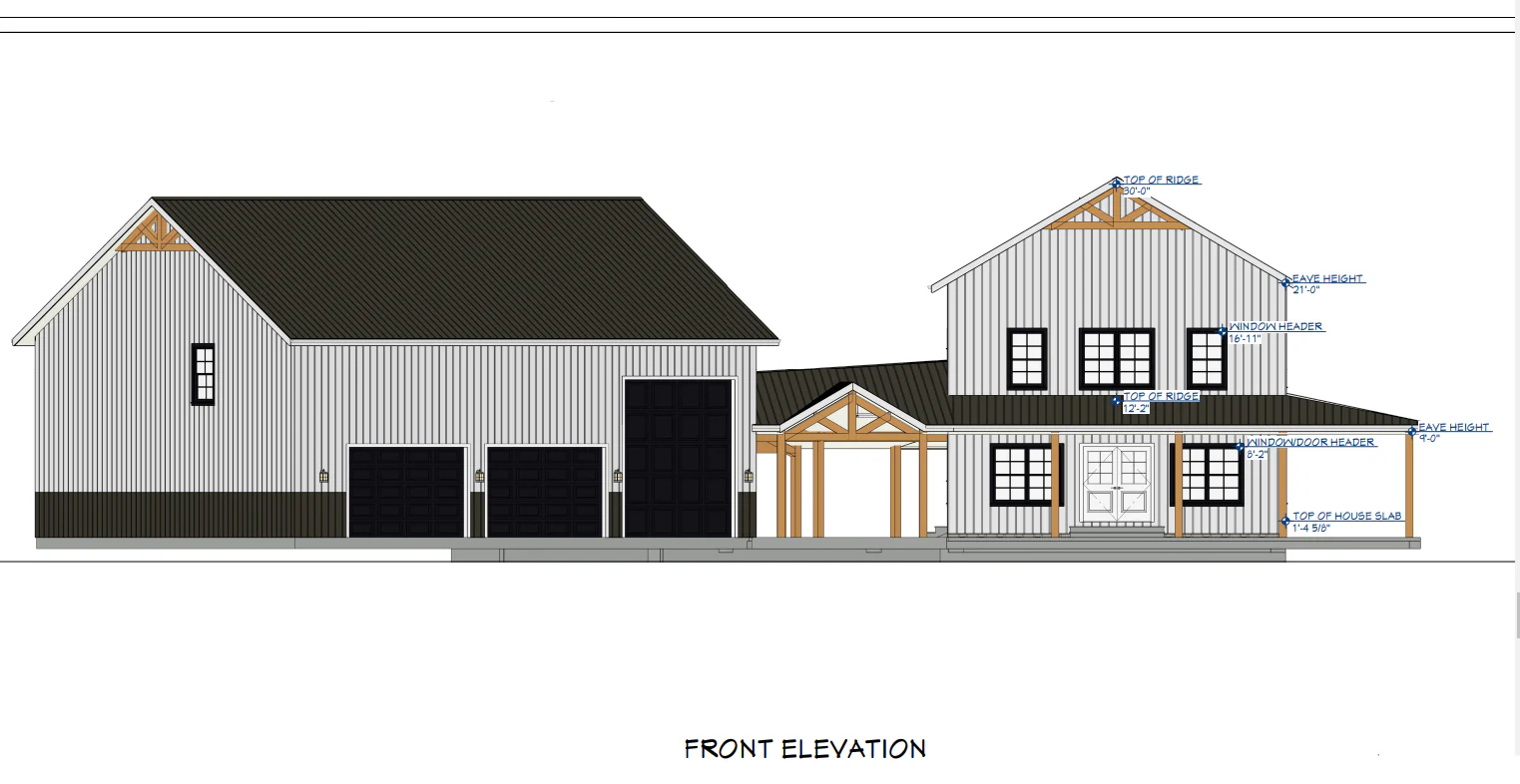 LP-71009 Bell Barndominium House Plan - Image 9
