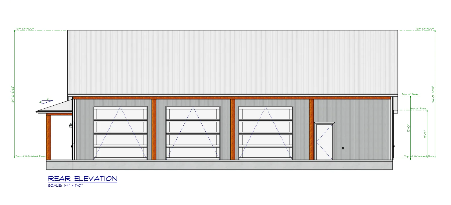 LS-42001 Sparks Barndominium House Plan - Image 6
