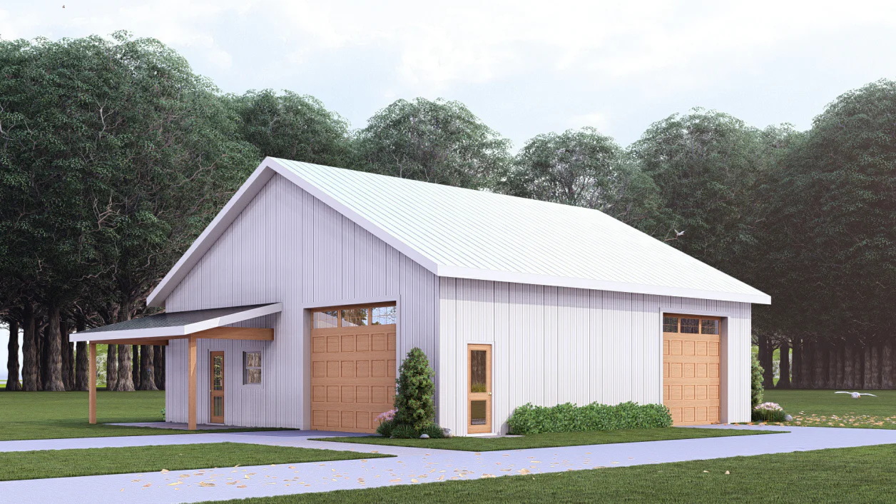 PL-60003 Bartow Barndominium House Plan - Image 2