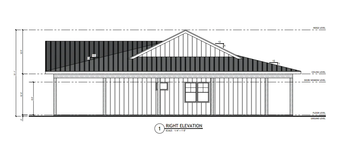 PL-61901 Athena Barndominium House Plan - Image 22