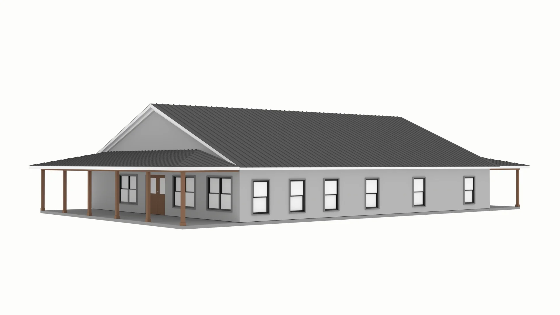 PL-62205 Whiting Barndominium House Plan - Image 6