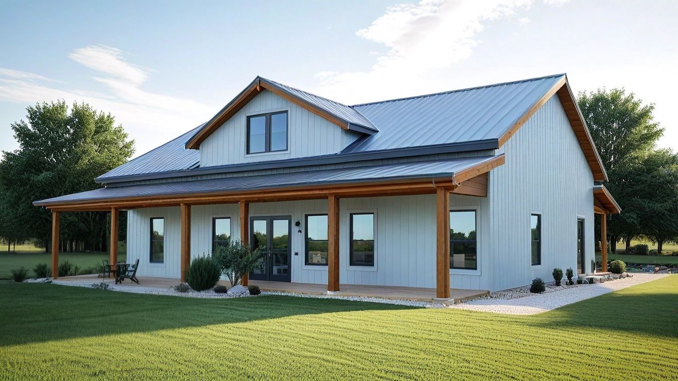 PL-62301 Luna Barndominium House Plan - Image 7