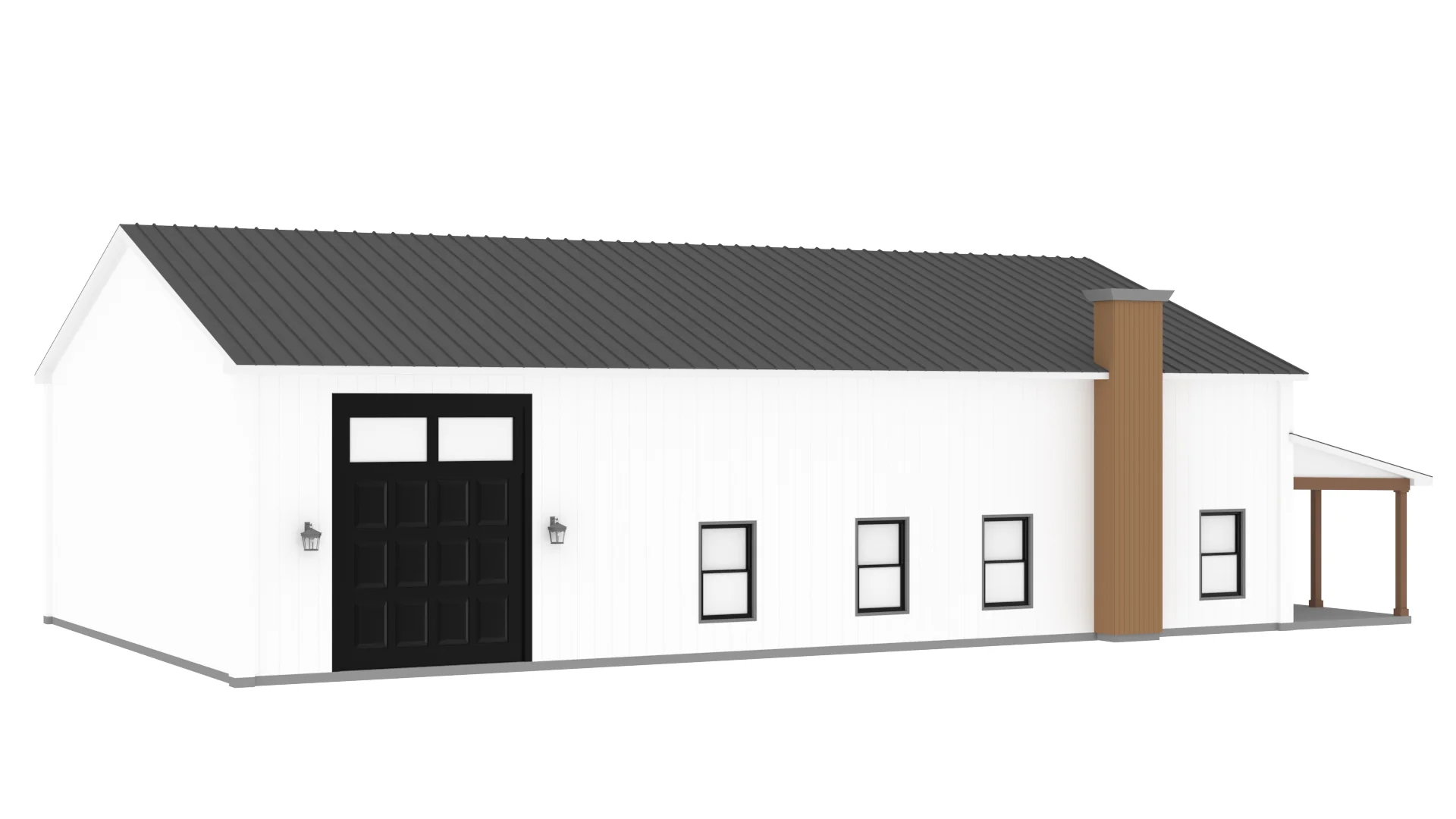 PL-63002 Graham Barndominium House Plan - Image 8