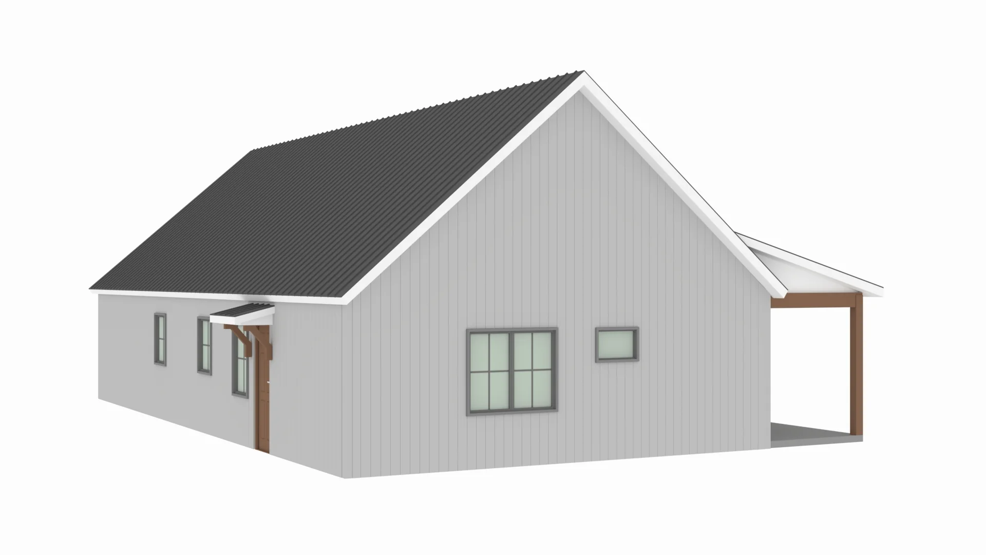 PL-64031 Ford Barndominium House Plan - Image 8