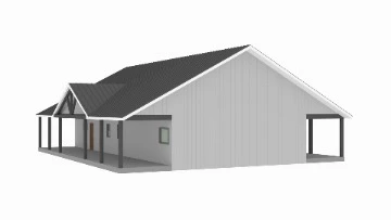 PL-64034 Sharon Barndominium House Plan - Image 8
