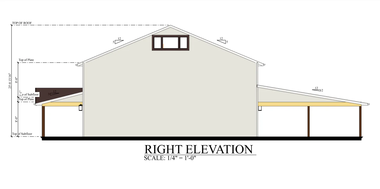 PL-69197 Bexley Barndominium House Plan - Image 13