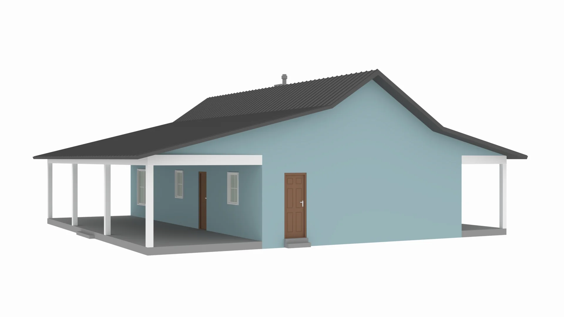 RP-10002-B Bridgett Barndominium House Plan - Image 8
